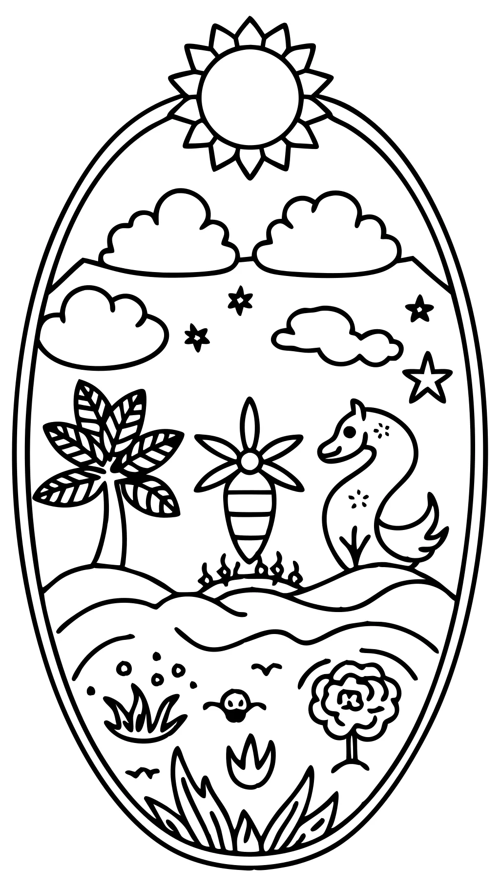 genesis coloring pages